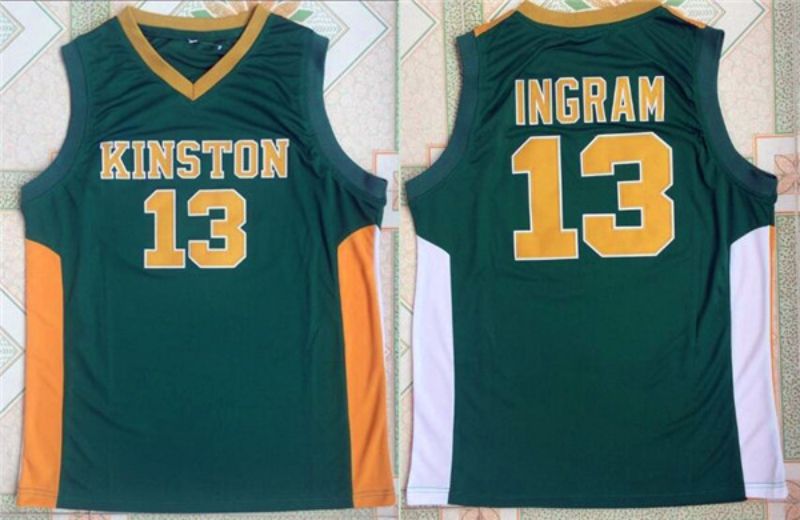 Men High school edition #13 Ingram Green NBA NCAA Jerseys